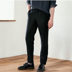 Outlier Men’s Injected Linen Pants Black size 38 Minimalistic
